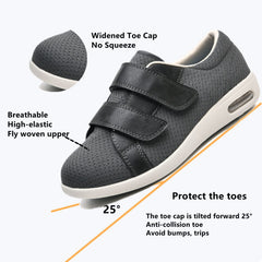 ZGDG breathable knit upper keeps feet cool and flexible.