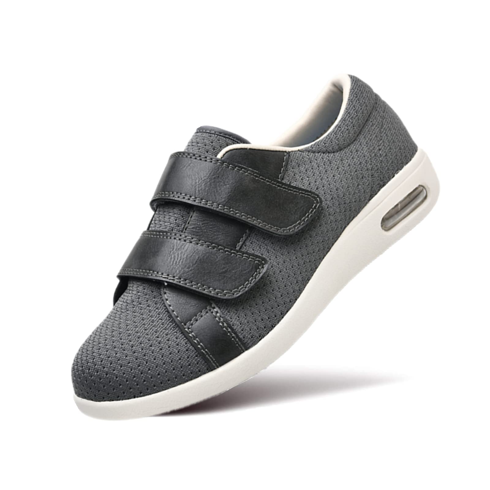 ZGDG Women Diabetic Shoes with adjustable strap for wide feet and easy fit.