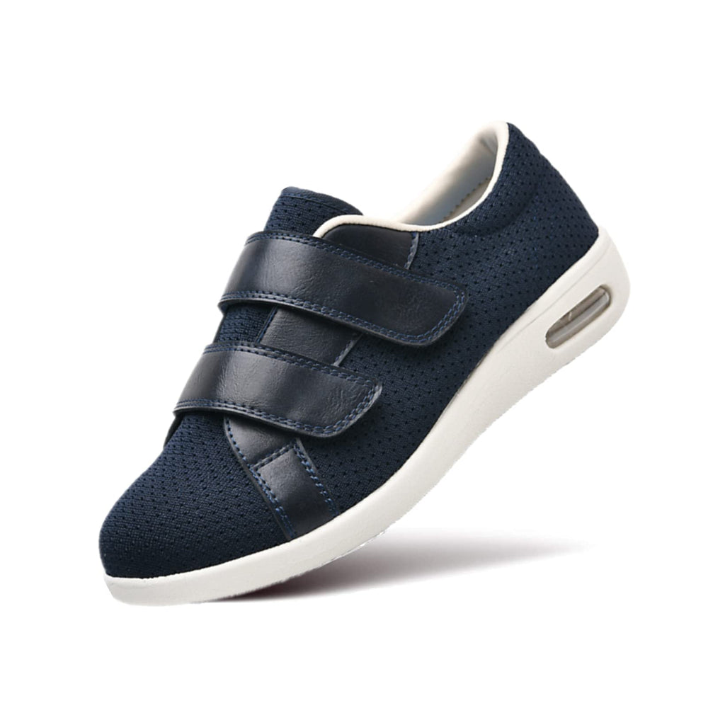 ZGDG Women’s diabetic shoes with wide strap for swollen feet during daily walks.