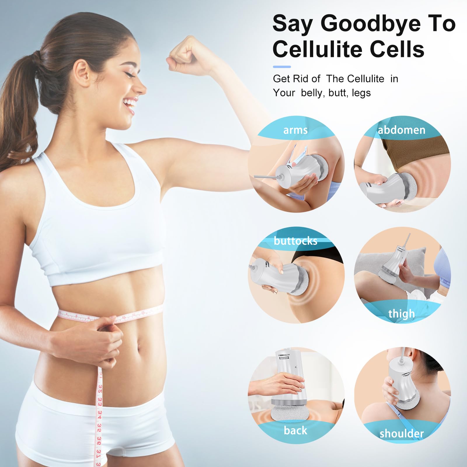 ZhanHao cellulite tool on butt for smoothing curves