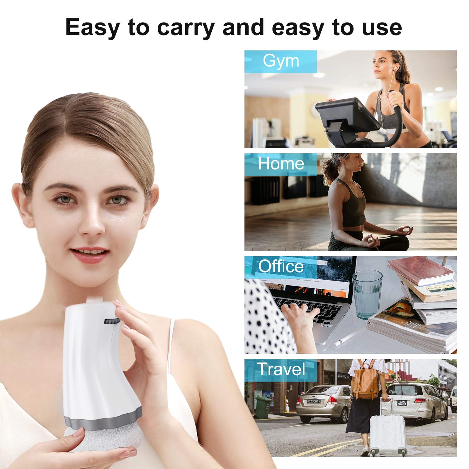 ZhanHao replaceable pads ensure easy cleaning and customization