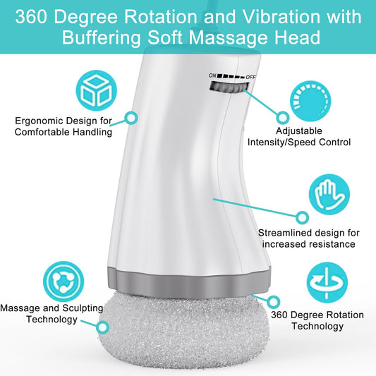 ZhanHao cellulite tool on waist with ergonomic grip
