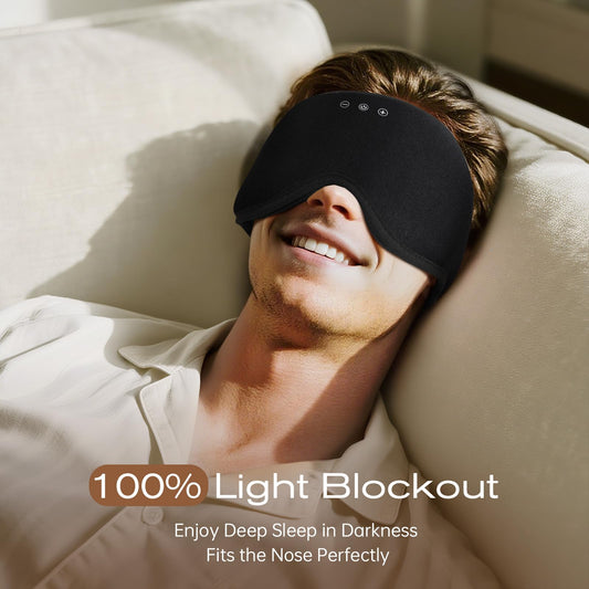 ZHENYEMEI 3D eye mask blocks light around the nose for calmer evenings