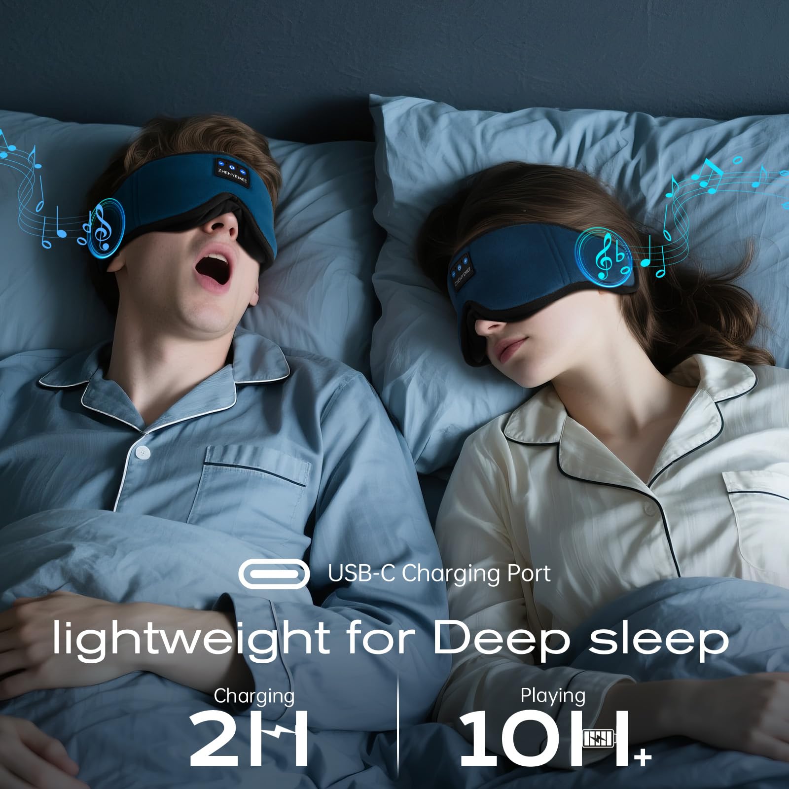 ZHENYEMEI comfortable for side sleepers with zero pressure on lashes.