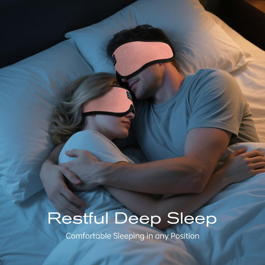 ZHENYEMEI Bluetooth sleep headphones deliver wireless audio.