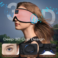 ZHENYEMEI light-blocking design shields eyes from light.
