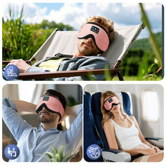 ZHENYEMEI travel-friendly sleep mask ideal for trips.