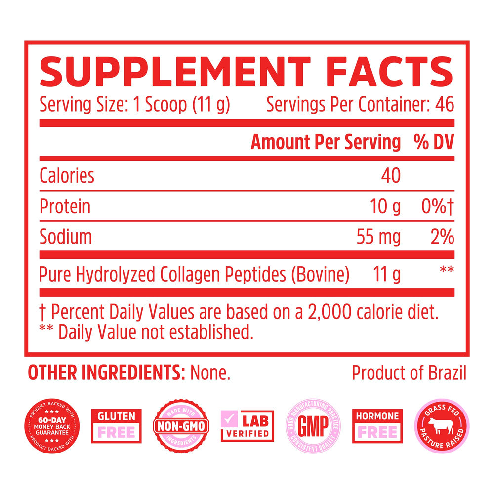 Scoop of Zhou Collagen Peptides for easy daily protein boost