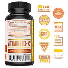 ZHOU D3+K2 capsules closeup highlighting vegan formula and texture