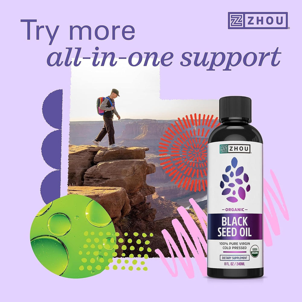 ZHOU hair and skin support capsules ready to add to routine