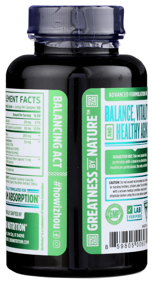 Zhou Nutrition Dim Active capsules close up for convenient daily use.