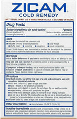 Zicam citrus aroma conveys refreshing sensory experience