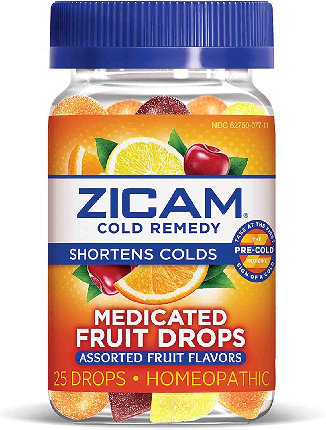 Zicam Cold Remedy Zinc Fruit Drops pack with two boxes for convenient early cold support.