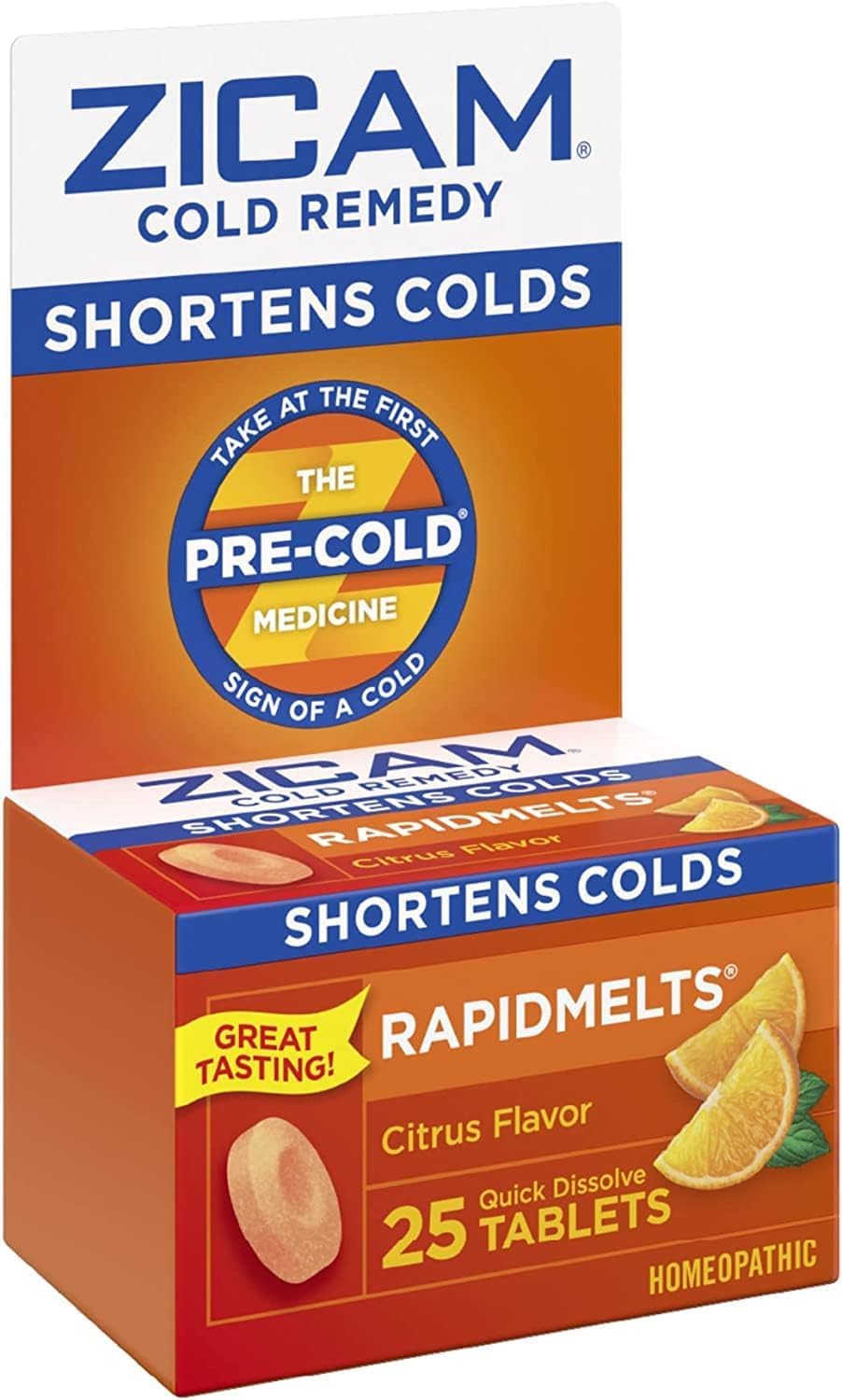 Zicam on-the-go packaging enabling convenient relief anywhere