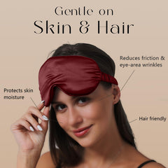 ZIMASILK adjustable headband and nose bridge tailor the fit for you.