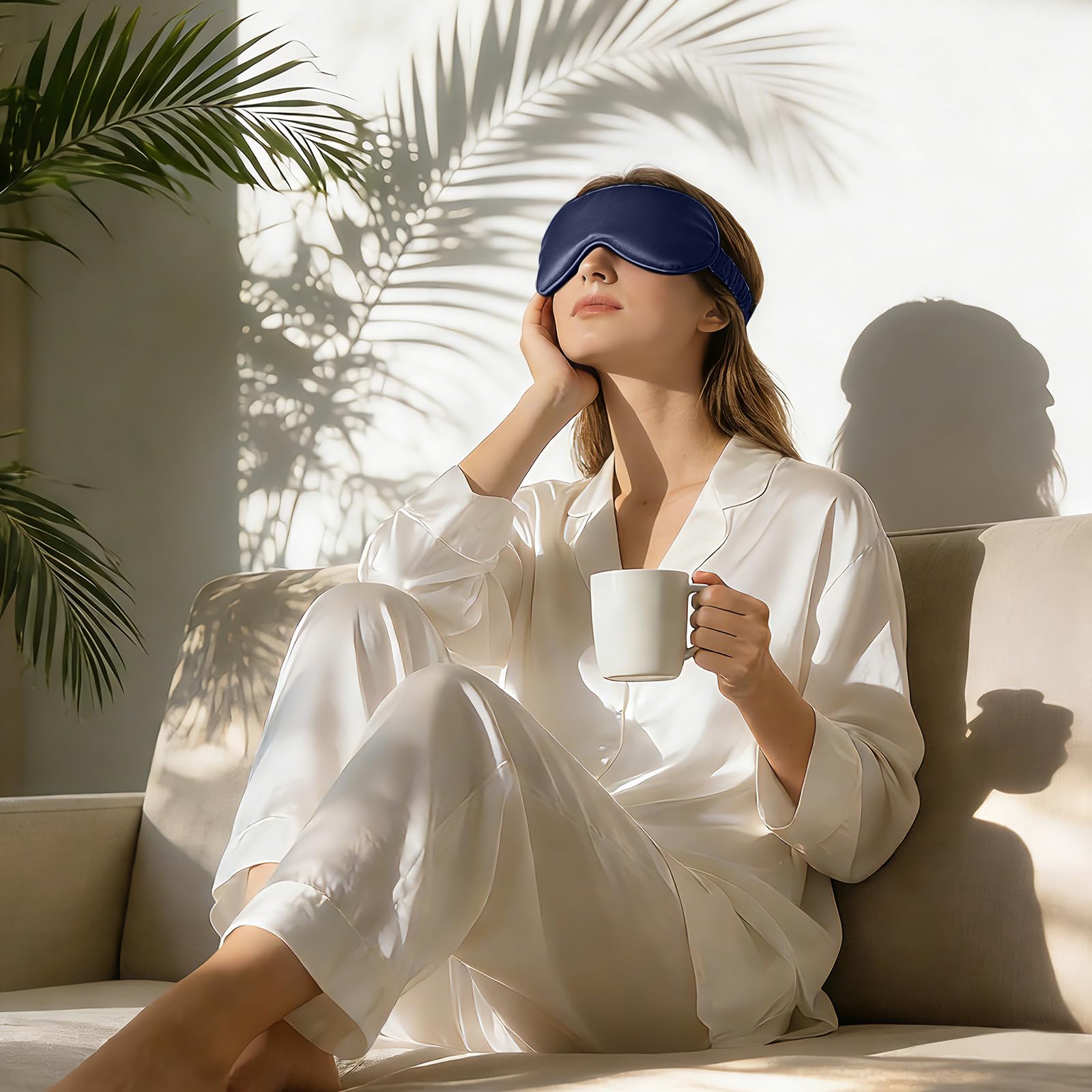 ZIMASILK hypoallergenic breathable material reduces irritation for sensitive skin.