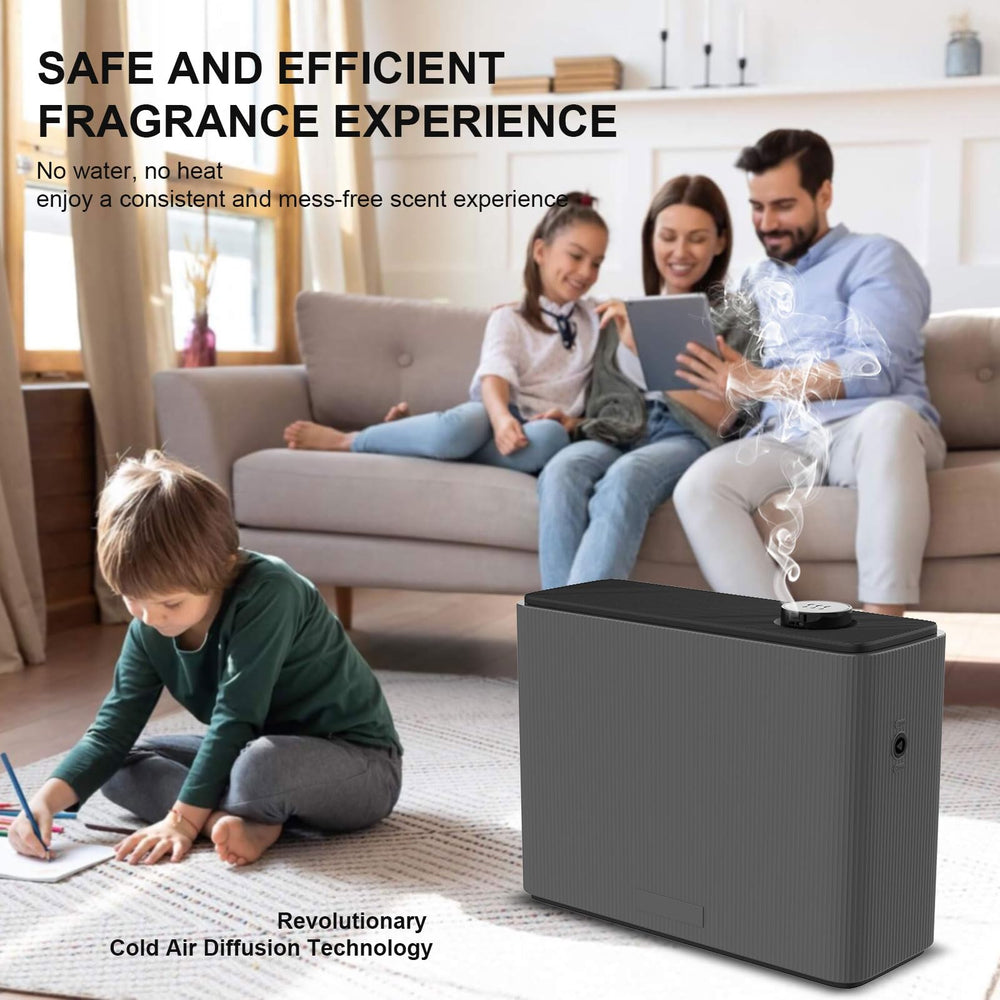 Zinyeme Smart Scent Air Machine dimgray exterior complements modern interiors.
