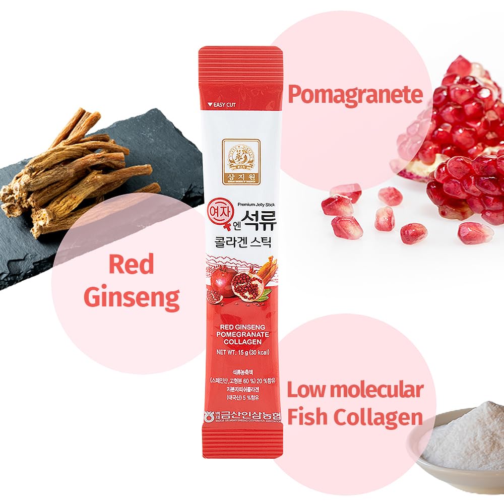 Ziostand natural ingredients label emphasizes pomegranate and ginseng