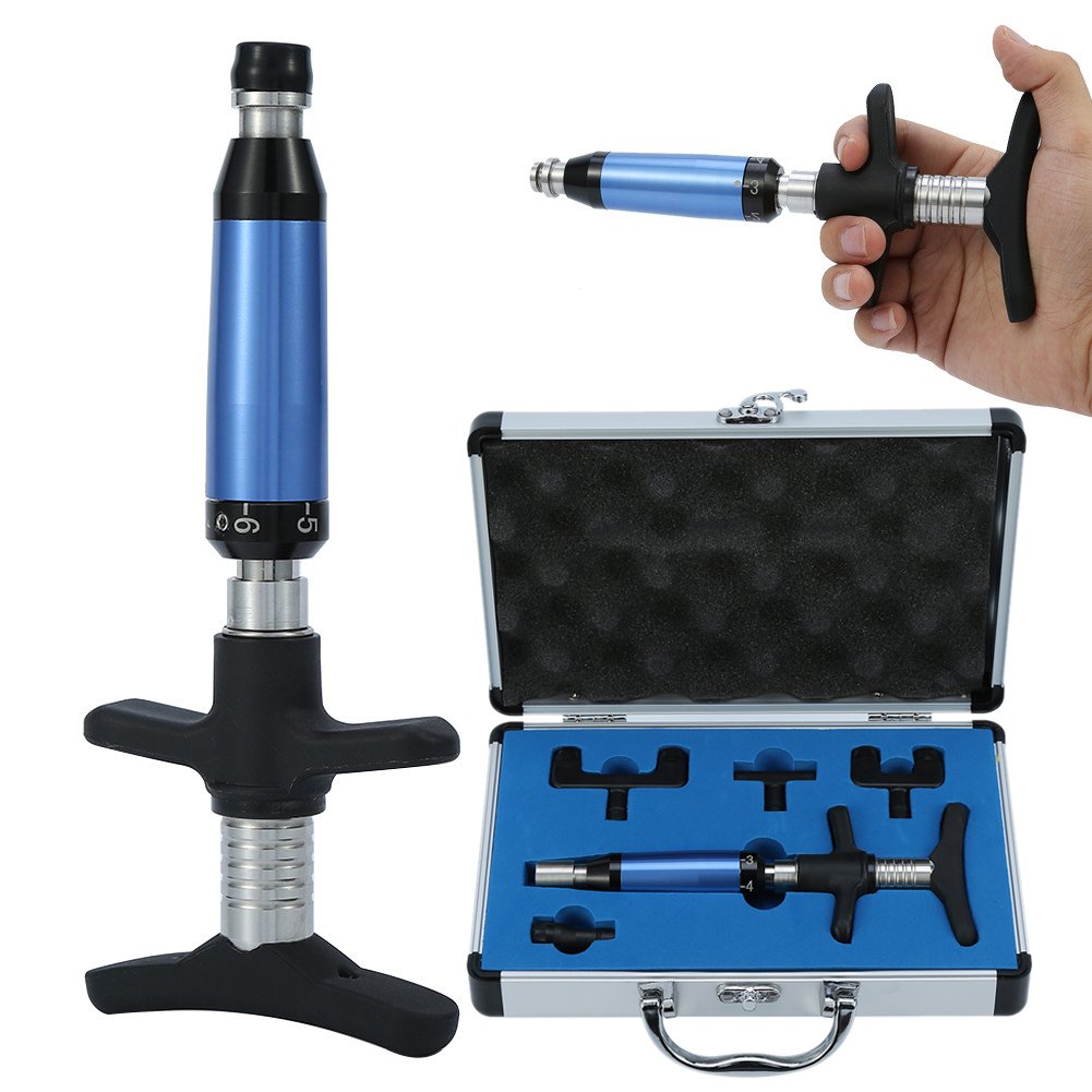 ZJchao chiropractic adjusting tool front view for precise neck and back massage