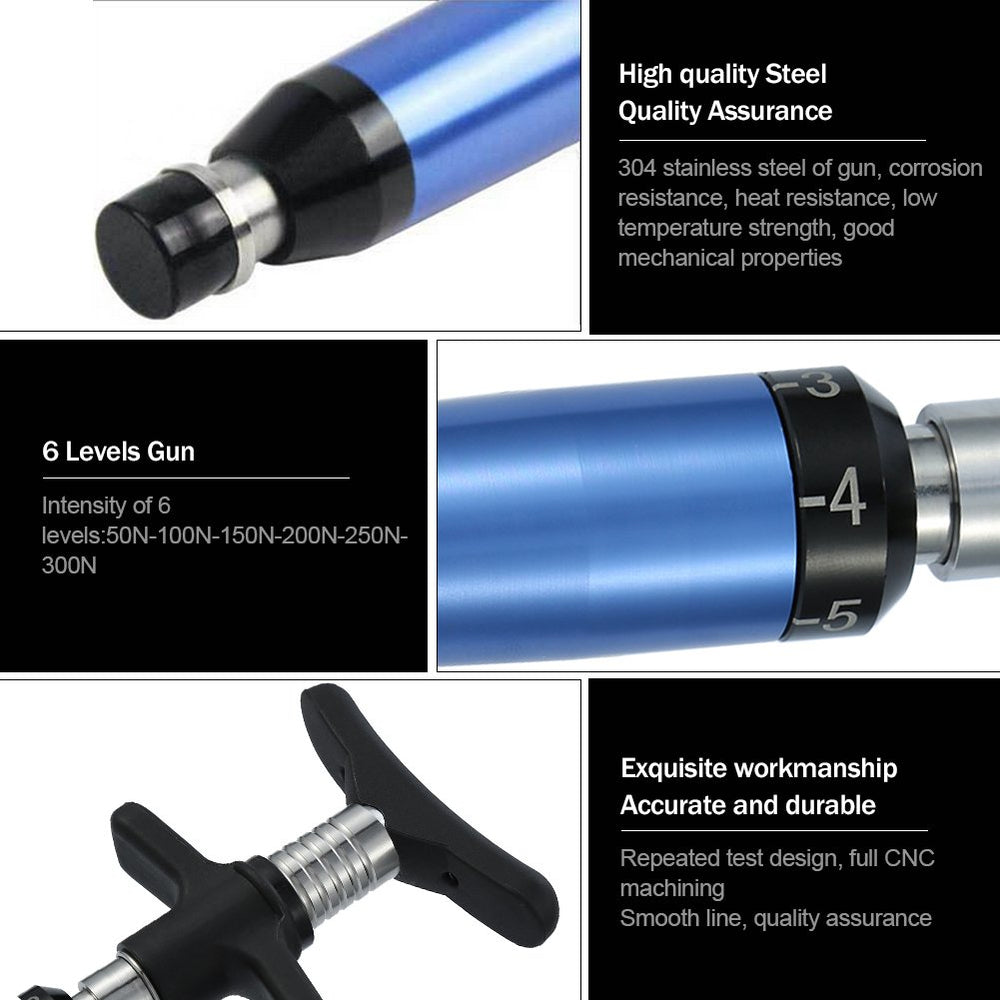 ZJchao four-heads spinal massager assembly shows versatile head configuration