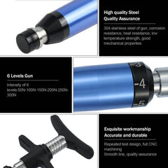ZJchao four-heads spinal massager assembly shows versatile head configuration