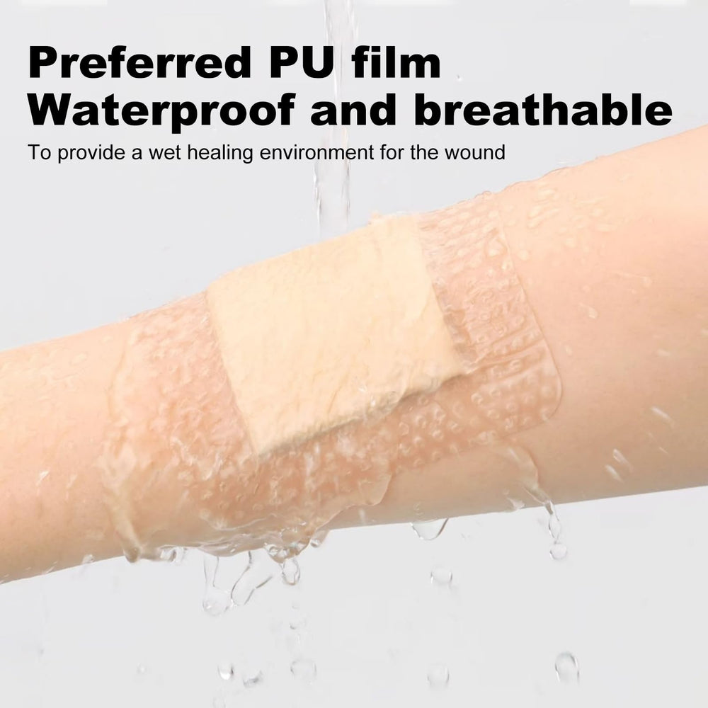 ZMZPA 50-pack sterile dressings ready for daily wound care.