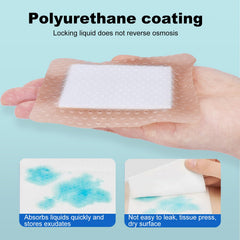 ZMZPA latex-free silicone dressing shown for skin-friendly wear