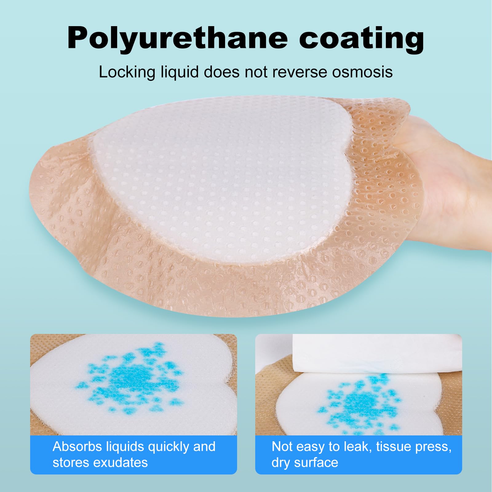 ZMZPA pressure sore dressing suitable for hospital use and care settings.