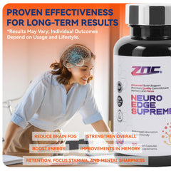 ZNC Brain Supplement phosphatidylserine capsule pairs memory recall with information retention