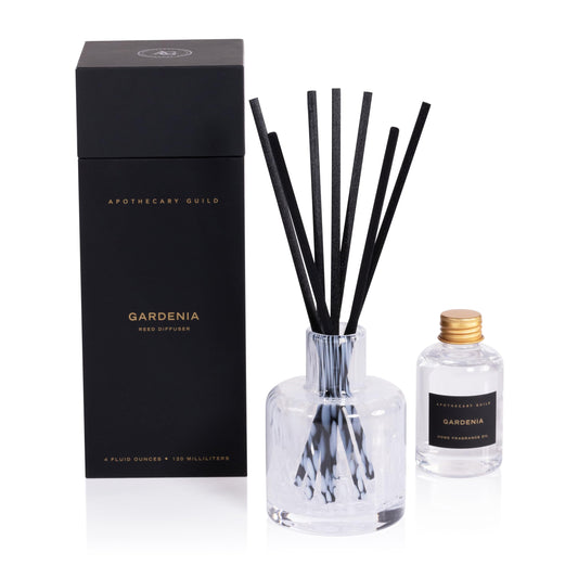 Zodax Apothecary Guild opal glass diffuser vessel with tortoise pattern enhances space and scent.