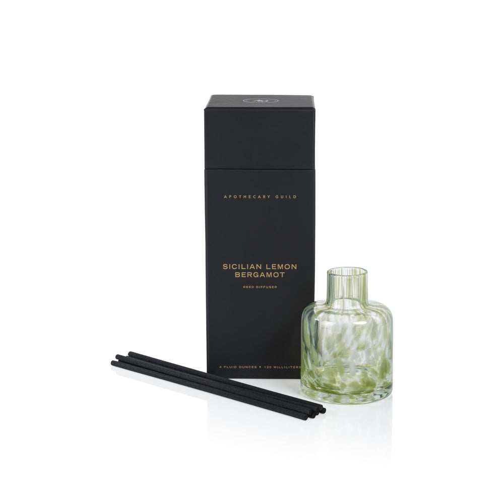 Zodax Apothecary Guild diffuser packaging showcases elegant décor and gift-ready fragrance.