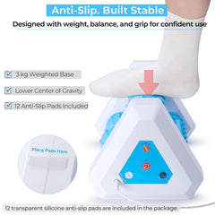 Zofenix arch-support roller helps reduce stiffness along the sole.