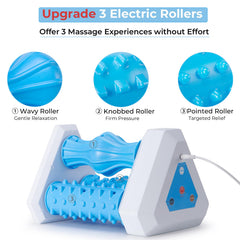 Zofenix three-in-one roller textures provide arch and heel support during treatment.