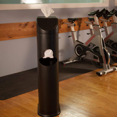 Zogics All-in-One Cleaning Station in-use with staff cleaning area