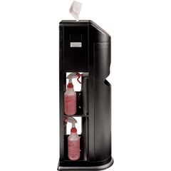 Zogics Cleaning Station top area compatible with dry towels and wet wipes