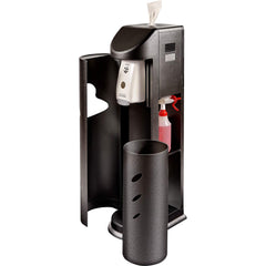 Zogics Cleaning Station trash can dispenser with hidden waste compartment for tidy spaces