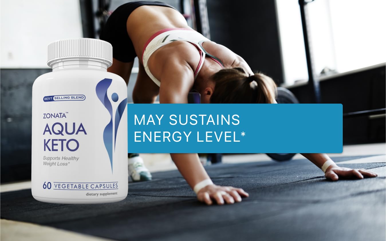 Zonata Aqua Capsules glass with splash to convey daily routine.