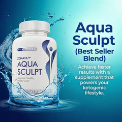 Zonata Aqua Capsules pouring capsules into hand for portability.