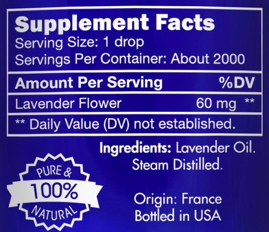 Zongle Therapeutics lavender oil dropper for precise dilution and flavoring.