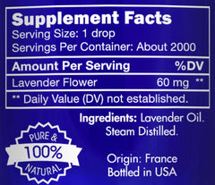 Zongle Therapeutics lavender oil dropper for precise dilution and flavoring.