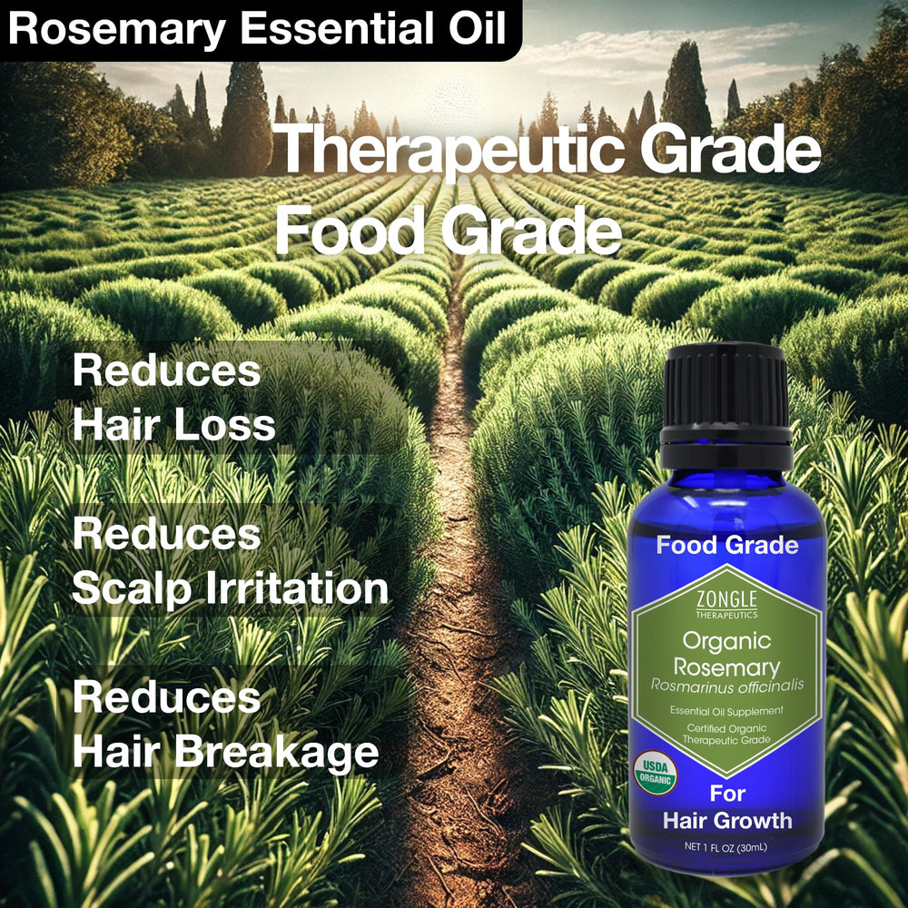 GCMS-tested organic quality from Zongle Therapeutics rosemary oil.