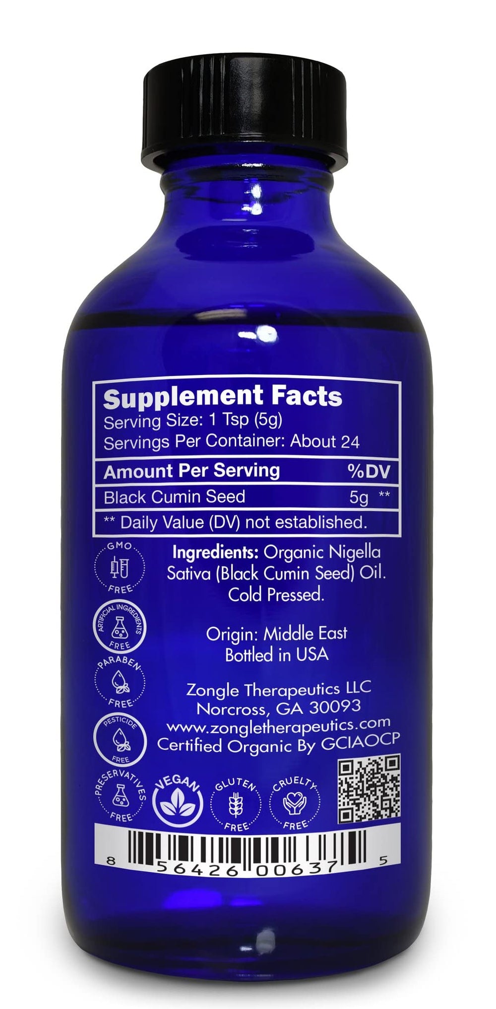 Zongle Therapeutics oil on hair tips nourishes and strengthens strands.