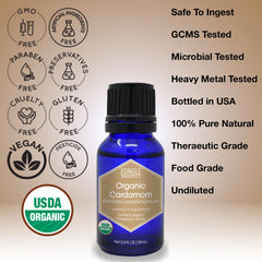 Zongle Therapeutics Cardamom Oil diffuser suggests uplifting, inviting aroma