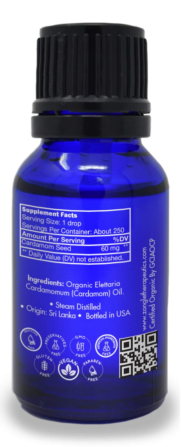 Zongle Therapeutics Cardamom Oil skincare routine with refreshing scent