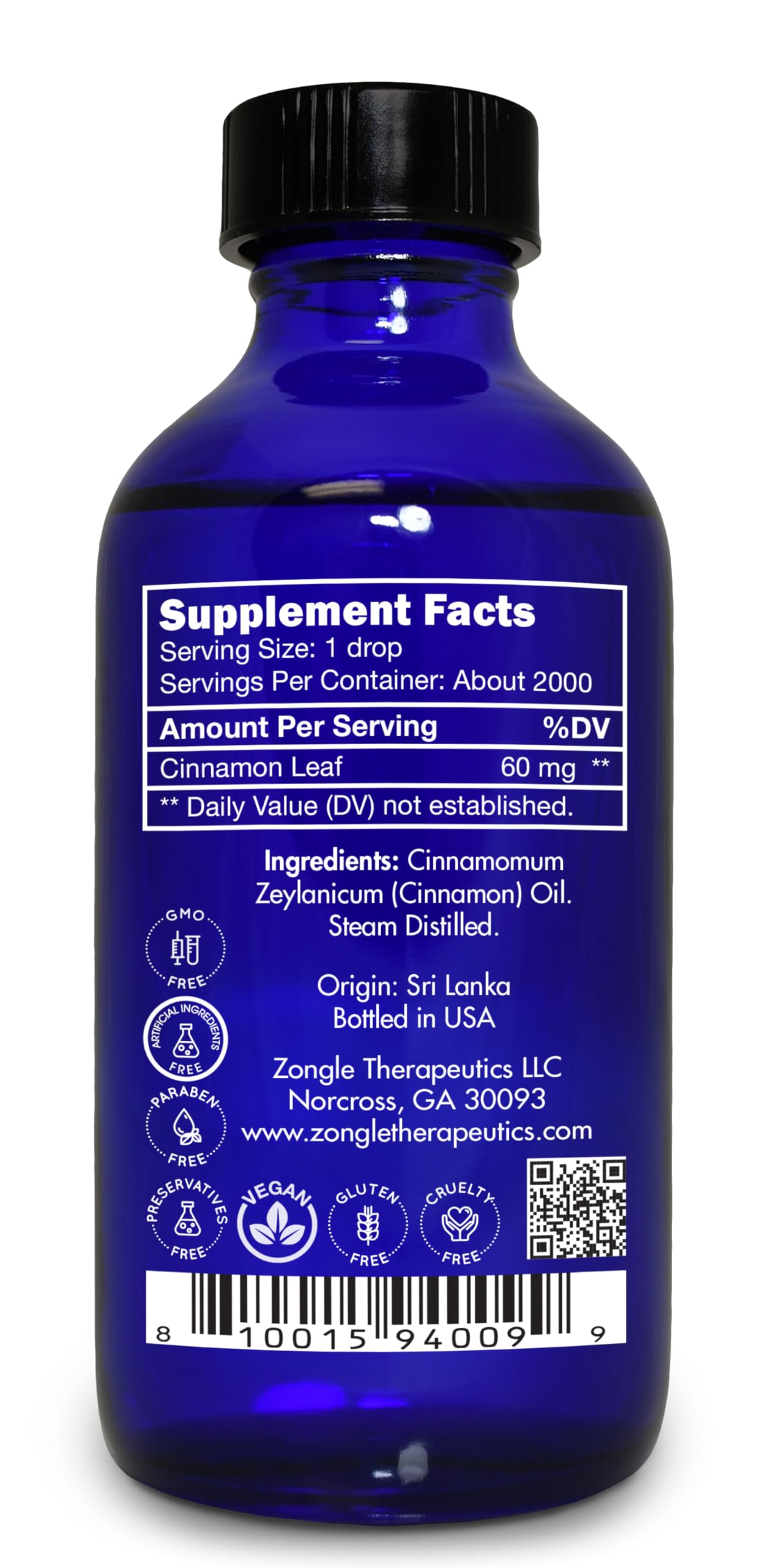Zongle Therapeutics Cinnamon Oil elevating cooking with pure spice