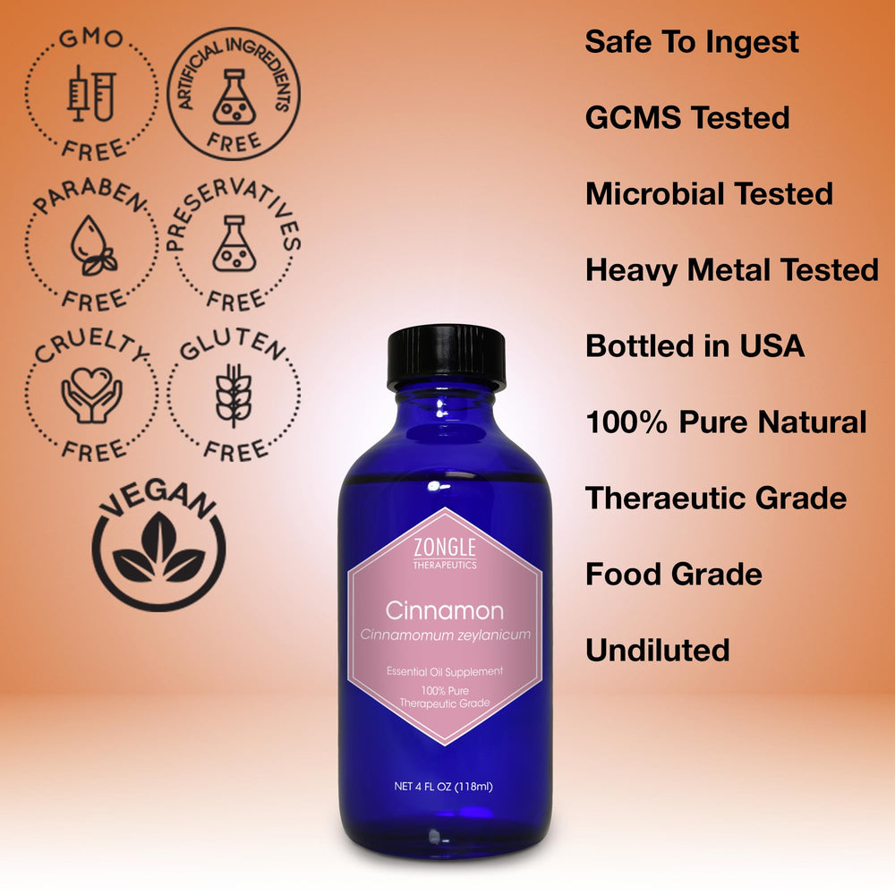 Zongle Therapeutics Cinnamon Oil in a diffuser for warm aroma