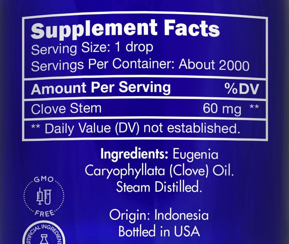Zongle Therapeutics clove oil bottle with dropper for precise dilution