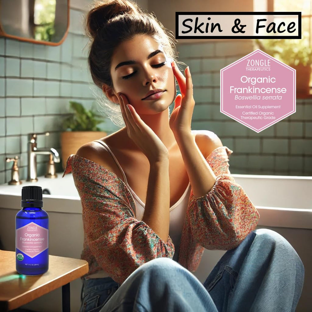 Zongle Therapeutics Frankincense oil for beverages—edible flavoring.