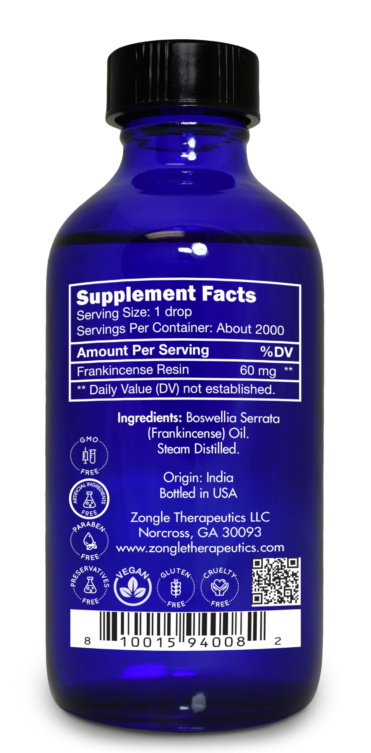 Zongle Therapeutics skin-care routine with frankincense oil