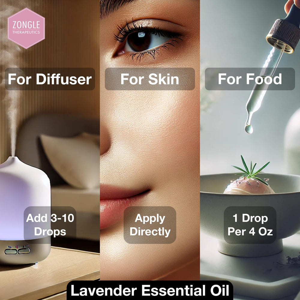 Fresh laundry scene shows lavender oil providing a fresh scent.